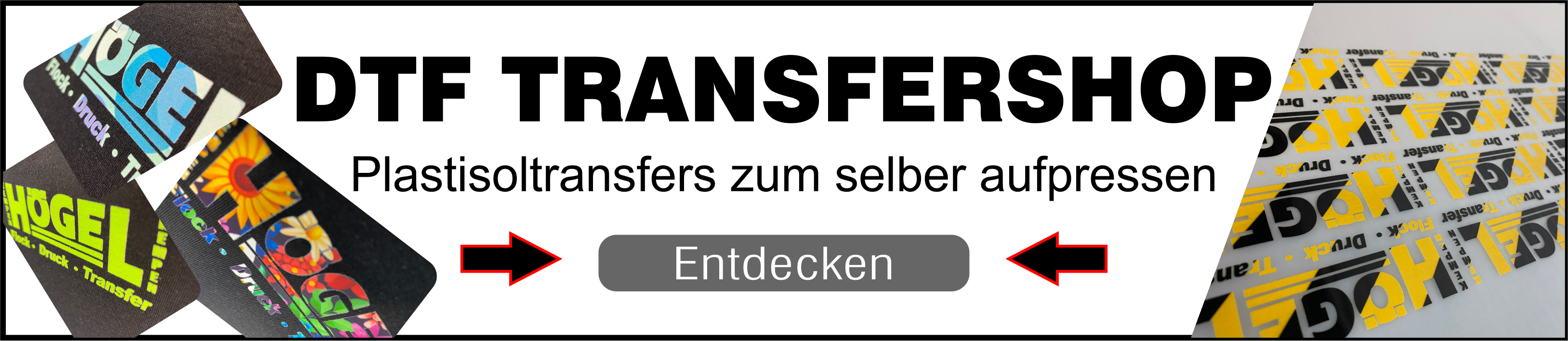 DTF Transfershop Banner